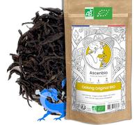 Ascenbio ✿ Thé Oolong Original BIO ✿ Thé Dragon Bleu, semi oxydé ✿ 180g vrac ✿ Préparé et conditionné en France ✿ Emballage biodégradable