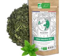 Ascenbio ✿ Thé Vert Menthe FRANCE BIO ✿ Thé Marrakech ✿ Douceur Rafraichissante ✿ 180g vrac ✿ Préparé et conditionné en France ✿ Emballage biodégradable