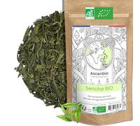 Ascenbio ✿ Thé Vert Sencha BIO ✿ 煎茶 Ooishita ✿ 180g vrac ✿ Préparé et conditionné en France ✿ Emballage biodégradable