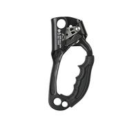 Ascendeur Manuel, poignée de Corde sécurisée pour la Main Droite | Mousquetons à clip 22×8,6cm/8,6×3,3pouces, attache de randonnée en alliage d'aluminium haute résistance, adapté à la montagne