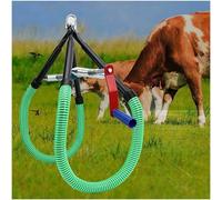Ascenseur de hanche de vache, pince de hanche de vache réglable, dispositif d'assistance au maintien en acier inoxydable, boiteux d'accouchement à la traite, for bovins de ferme laitière