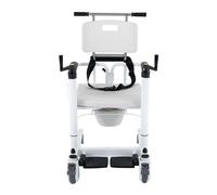 Ascenseur de patient pour la maison, élévateur multifonctionnel pour patients 66 x 55 x 93 cm avec siège rembourré pour personnes âgées handicapées, fauteuil roulant de transport pour tout le corps