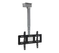 Ascenseur de plafond motorisé - Support mural télécommandé réglable pour téléviseurs de 26 à 70" - 90° - Solution gain de place pour home cinéma