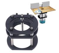 Ascenseur de Routeur, Alliage D'aluminium Plate Forme éLéVatrice de Routeur, Levage de Table de Fraisage à 4 Pinces pour Tenonnage Garniture Chanfreinage