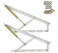 Ascenseur hydraulique de lit Kit mécanisme de levage de lit conteneur de 2 pièces, ressorts à gaz pour caissons de lit lourds, entretoise avec ressort à gaz pour charges lourdes, kit de