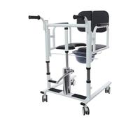 Ascenseur hydraulique pour patient, chaise de transfert mobile pour la maison, siège divisé à 180°, hauteur réglable de 41 à 65 cm, capacité de charge de 200 kg, avec plateau amovible pour fauteuil