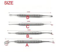 Ascenseur périosté dentaire, séparateur à Double extrémité, outil de levage des Sinus, Instrument chirurgical pour la chirurgie buccale, parodontie A