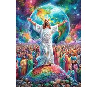 Ascension de Jésus Puzzle 500 Pièces pour Adultes Challenge Difficile Educa Qualité Supérieure Relaxation Art Famille Décoration Murale 500 PCS
