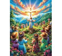 Ascension de Jésus Puzzles 300 Pièces pour Adultes Educa Challenge Relaxant Activité De Famille Divertissement Créatif Décoration Moderne 300 PCS