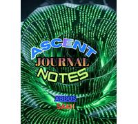 Ascent journal Notes: An Elevated Academic Ledger Designed to Record Personal Milestones, 120 College Ruled Pages, Large 8.5x11 Inches Matte Finish Notepad for Daily Performance Tracking