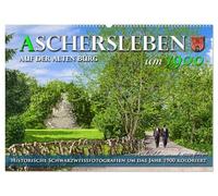 Aschersleben um 1900 - Auf der alten Burg - Kolorierte Schwarzweißfotos (Wandkalender 2026 DIN A2 quer), CALVENDO Monatskalender: Aschersleben und das ... zu neuem Leben. Kolorierte Schwarzweißfotos.
