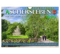 Aschersleben um 1900 - Auf der alten Burg - Kolorierte Schwarzweißfotos (Wandkalender 2026 DIN A4 quer), CALVENDO Monatskalender: Aschersleben und das ... zu neuem Leben. Kolorierte Schwarzweißfotos.