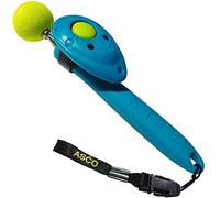 ASCO ClickStick®, Target Stick avec cliquet de qualité supérieur Amovible, Cible télescopique pour Chiens, Chats, Cheval cliquet de Dressage, Bleu AC04TCS