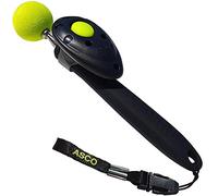 ASCO ClickStick®, Target Stick avec cliquet de qualité supérieur Amovible, Cible télescopique pour Chiens, Chats, Cheval cliquet de Dressage, Noir AC01TCS