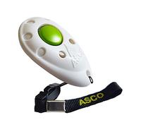 ASCO Premium Clicker pour Dressage de Chien, cliquet Professionnel pour Chiens, Chats, Chevaux ; cliquet pour Dressage de Chien, Blanc AC05P