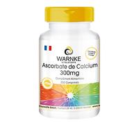 Ascorbate de Calcium 300mg - Vitamine C - 250 comprimés - Végétarien - Douce à l'estomac | Warnke Vitalstoffe - Qualité des pharmacies allemandes