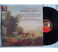 ASD 3763 Mendelssohn Symphony 4 & Overtures London SO Andre Previn LP