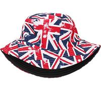 ASD Accessories Chapeau bob unisexe en coton pour homme et femme, Union Jack 3, taille unique