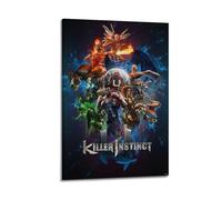 ASDASDHBW Poster de jeu vidéo Killer Instinct - Impression sur toile - Décoration murale moderne pour chambre à coucher - 20 x 30 cm