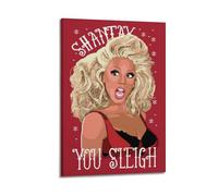 ASDASDHBW Poster décoratif sur toile Drag Queen - Impression d'art moderne pour chambre à coucher - 30 x 45 cm