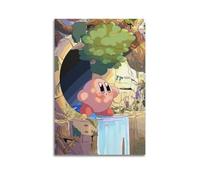 ASDBHGEA Poster de jeu Kirby Discovery - Peinture sur toile murale et image d'art moderne pour chambre à coucher - 40 x 60 cm