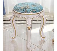 asdchZen Banc De Coiffeuse, Tabouret De Maquillage, Banc Rembourré, Siège De Piano pour Chambre Ou Salle De Bain, en Plastique Abs avec Pieds en Acier, 4 X 4