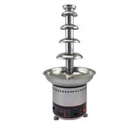 asdchZen Fontaine À Fondue Au Chocolat Commerciale, Chauffe-Sauce Grande Capacité pour Fromage, Barbecue, Fruits, Idéale pour Fêtes, Événements, Restauration, 5E Étage