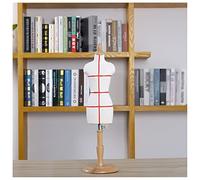 asdchZen Mannequin Buste De Couture, Mannequin Miniature Ajustable, Mannequin De Couture pour Présentation, Modèle De Poupée À L'Échelle 1/3, Hauteur Ajustable, pour Couturière Et Styliste, C,45660