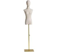 asdchZen Mannequin De Couture Féminin, Mannequin De Couture Ajustable, Buste pour Mannequin De Couture, Présentation De Vêtements, C,S