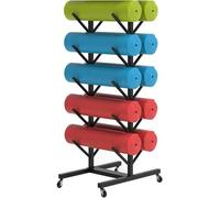 asdchZen Organisateur De Tapis De Yoga en Métal, Très Grand, Double Face, pour Tapis De Yoga Et Équipements De Gym, Noir, Double Face 7