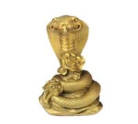 asdchZen Ornements en Laiton, Ornements Serpent, Décorations De Bureau en Métal, Décorations pour La Maison, Le Salon Et Le Bureau, Sculpture, Statue en Cuivre, Maison, Hôtel, Bar