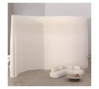 asdchZen Paravent en Papier Pliable Et Extensible - Panneau Mural Décoratif De Séparation De Pièce pour Restaurants Et Décors De Mariage, Blanc - 6 X 2,4 M / 19,6 X 7,8 Pi,White-6X2.4M/19.6X7.8Ft
