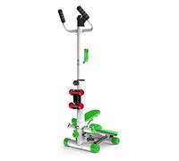 asdchZen Stepper Stepper Home Mute Main courante Step Health Fitness Stepper Step Machine avec poignée et moniteur LCD Moniteur de perte de poids Équipement de fitness multifonctionnel
