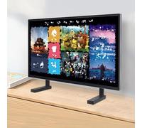 asdchZen Support De Bureau pour Écran LED De 50 À 75 Pouces avec Bras Articulé, Base pour Écran De Bureau, Écartement des Trous De Fixation Réglable.