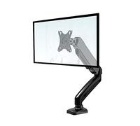 asdchZen Support Mural pour Téléviseur, Bras Unique Réglable avec Ressort À Gaz, Compatible avec Les Écrans Plats LCD De 13 À 27 Pouces (Charge Maximale : 2 À 6,2 Kg).