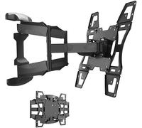 asdchZen Support Mural Robuste pour Téléviseur À Écran Plat LED Intelligent De 32 À 60 Pouces, avec Bras Articulés Et Système D'Inclinaison Et De Rotation.