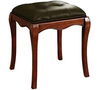 asdchZen Tabouret De Coiffeuse, Chaise Décorative pour Chambre À Coucher, Coussin en Mousse Haute Densité, Élégant Et Tendance, Tabouret D'Entrée pour Se Changer, Vert