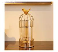 asdchZen Vase pour Fleurs, Vase en Verre en Forme De Cage À Oiseaux, Composition Florale Européenne, Décoration De Bureau, Vase Transparent, Pots De Fleurs, Décoration Nordique, L