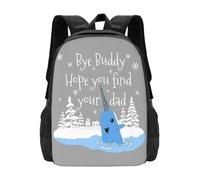 ASDCTYTKO Au revoir Buddy J’espère que tu trouveras ton sac à dos Pour hommes Femmes Filles Ados Bye Buddy J’espère que tu trouveras ton cadeau pour le festival de cinéma