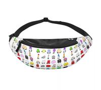 ASDCTYTKO Bfdi Tous les candidats Pack Part Banny Pack Femmes Sac bandoulière ajustable Voyage Sac de course pour téléphone de course cadeau