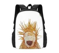 ASDCTYTKO L’Art de The Miau Sac à dos pour étudiants adolescents Sacs à dos Reader Bookworm Mignonne sieste drôle Cadeau World Domination Festival