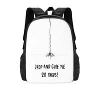 ASDCTYTKO Lâche-moi et donne-moi 20 yards ! Un sac d’école en fil turc à fuseau pour filer à la main, sacs de voyage pour ordinateurs portables cadeau festival