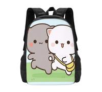 ASDCTYTKO Peach And Goma Marrily Sacs à dos Sac à dos Sage Fashion Anime 2021 Sad Boy Cry Baby Je suis tellement fatigué Shonen Anime J’adore cadeau de festival