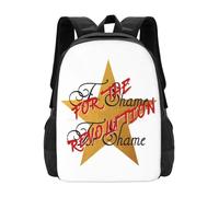 ASDCTYTKO Pour la honte - Pour la révolution sacs à dos de mode Lin Manuel Miranda Une comédie musicale américaine Lmm Trash cadeau de festival Alexander Samuel