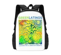 ASDCTYTKO Serie Arte-Sana : Sacs à dos Hijos Del Sol Sacs de mode Greenlatinos Tree Comunidad Arbol Community Environnement Festival, cadeau du festival Ambiente