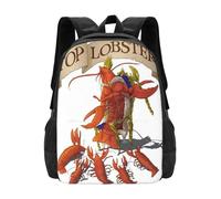 ASDCTYTKO Top Sac à dos Homard Sac Mode Top Lobster Dominance Hierarchie cadeau du festival