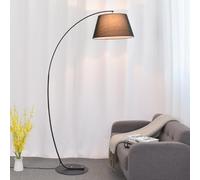 Asdfeop Lampadaire arqué Minimaliste de 180 cm de Haut, Lampe de Lecture arquée avec Interrupteur à Pied, Douille E26, pour la Maison, Le Bureau ou la Chambre à Coucher.
