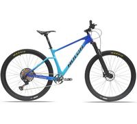 Asdfeop Vélo de Montagne Tout-Terrain ultraléger en Fibre de Carbone de 29 Pouces, Frein à Huile, Absorption des Chocs, B, 29 Pouces