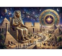 ASDFGHJKLZA Pharaon égyptien Toutânkhamon Art Mural Toile Sans Cadre Modern HD Tableau Affiche Décoration Pour Maison, Salon, Chambre, Cadeau 20x30inch(50x75cm)