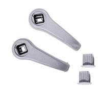 ASDGH 1 Paire de leviers de réglage d'inclinaison de siège, poignée de Traction, réglage de la Hauteur, for Renault, Clio MK2 Twingo MK1 98-08 Poignée de réglage du siège Auto